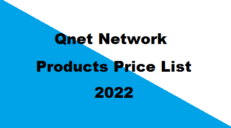 qnet network products price list